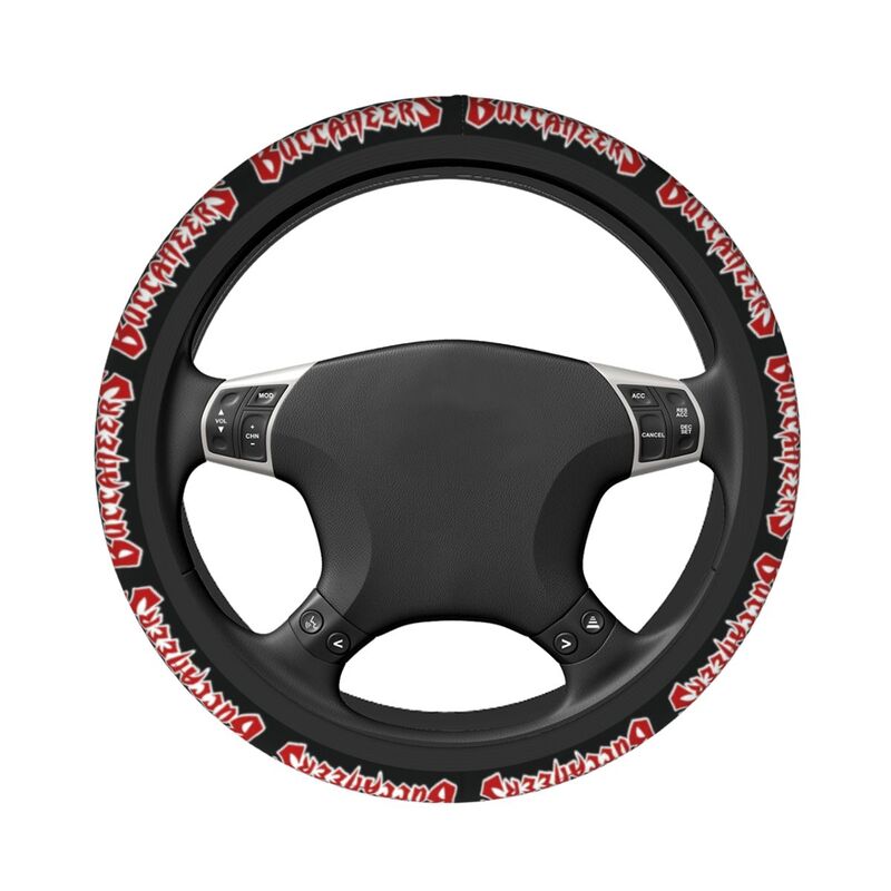Tampa Bay Buccaneers Printed breathable anti slip cover elastic steering wheel cover