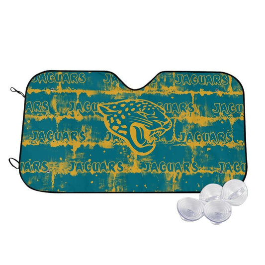 Jacksonville Jaguars Printed front windshield sunshade car windshield sunshade (multi size)