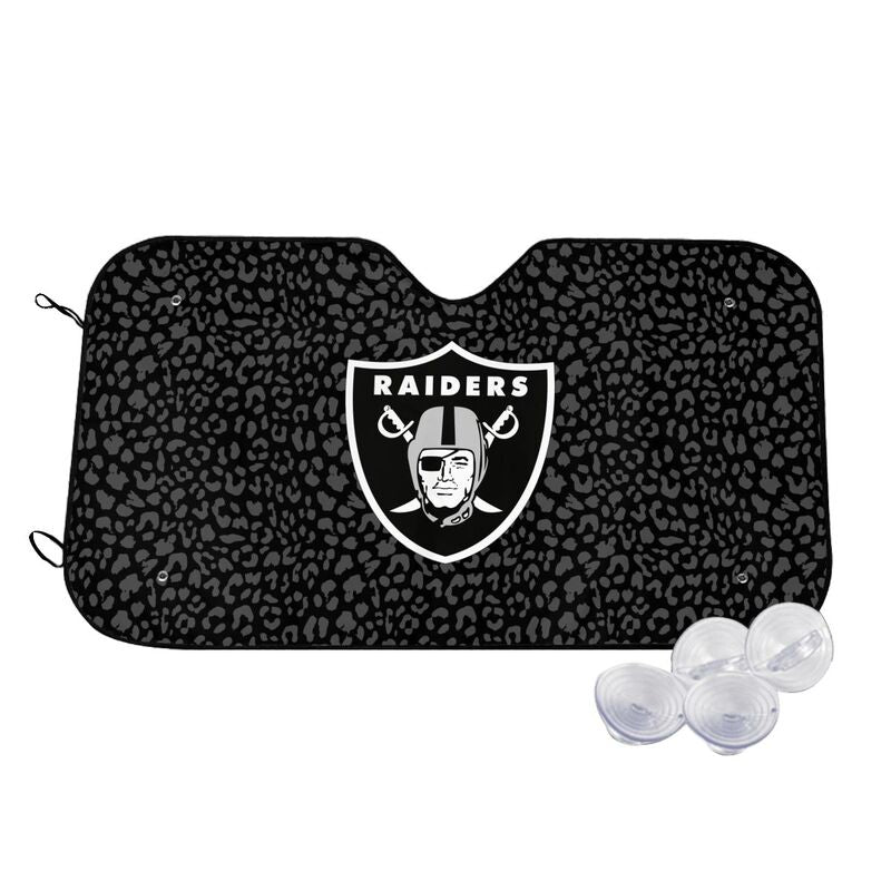 Las Vegas Raiders Printed Car windshield sunshades is suitable front Car windshield sunshades