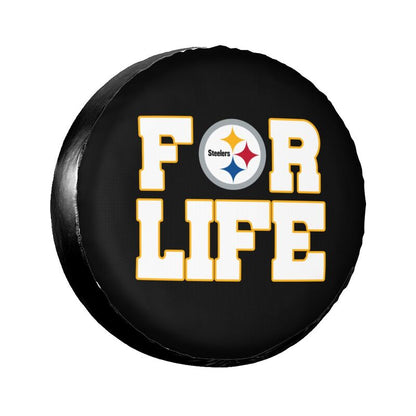 Pittsburgh Steelers Printing tire protection cover car spare tire dust protection cover