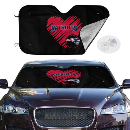 New England Patriots Printing is suitable car front windshield sunshades Car windshield sunshades