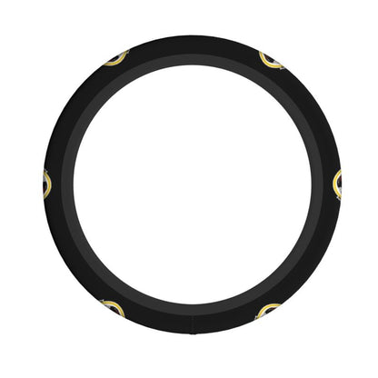 Washington Commanders 2 Printed elastic steering wheel cover car protective cover