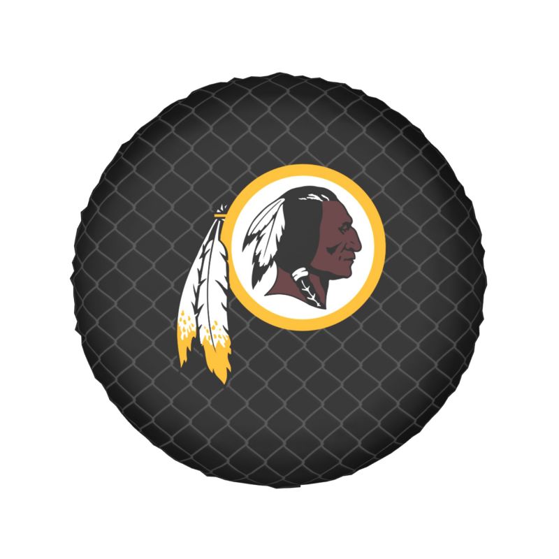 Washington Redskins Grid background car tire waterproof dustproof protective cover