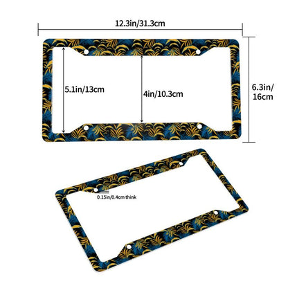 San Diego Chargers Print Car license plate frame four hole license plate holder (one pair)