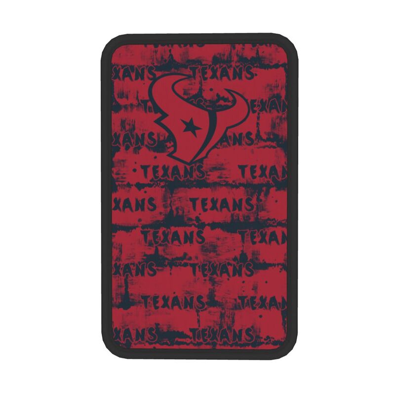 Houston Texans print Car armrest box protective cover car center console armrest pad