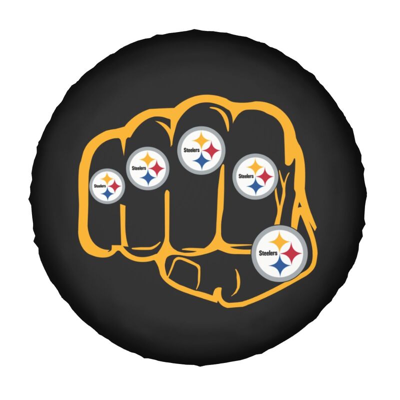 Pittsburgh Steelers Print tire protection cover car spare tire dust protection covers