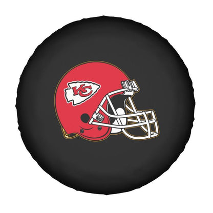 Kansas City Chiefs Printing tire protection covers car sun protection tire protection cover