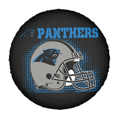 Carolina Panthers Printed tire protection cover car sun protection tire protection cover