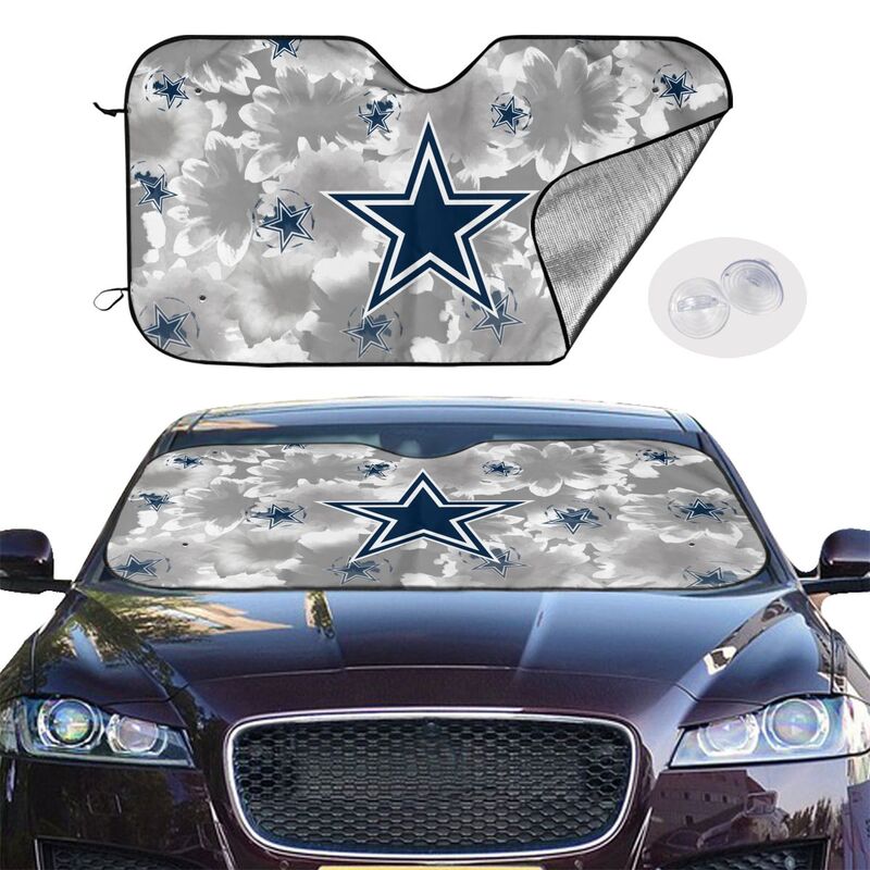 Dallas Cowboys Printed multi size car front windshield sunshade car windshield sunshade