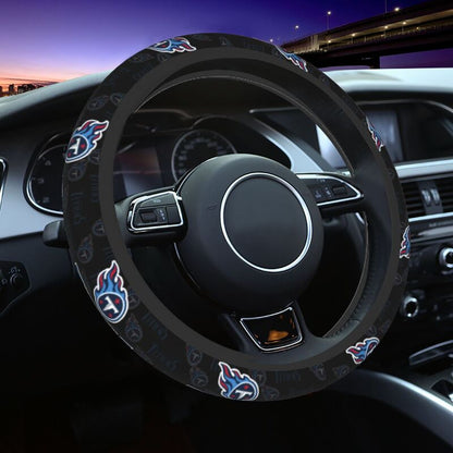 Tennessee Titans Printed breathable elastic steering wheel cover