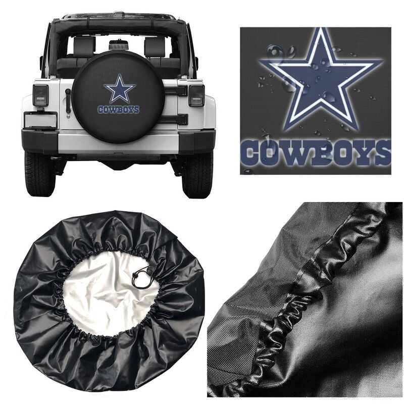 Dallas Cowboys Printing tire protection cover car sun protection tire protection covers