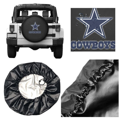 Dallas Cowboys Printing tire protection cover car sun protection tire protection covers