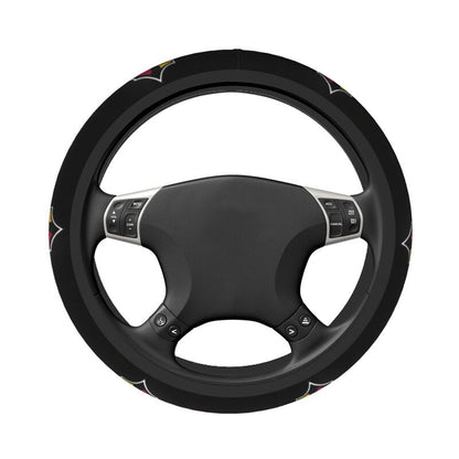 Arizona Cardinals Printed breathable elastic steering wheel protective cover