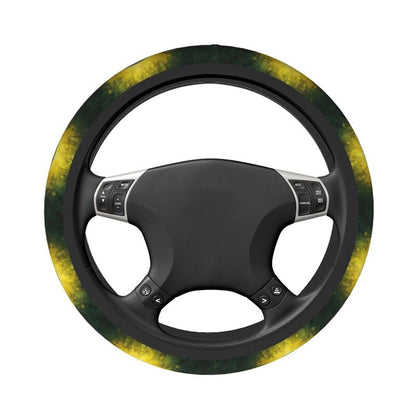 Green Bay Packers 4 Printed breathable anti slip cover elastic steering wheel cover