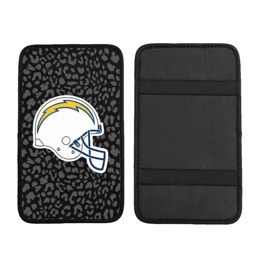 San Diego Chargers 2 print Car handrail box cushion Personalized car armrest cover