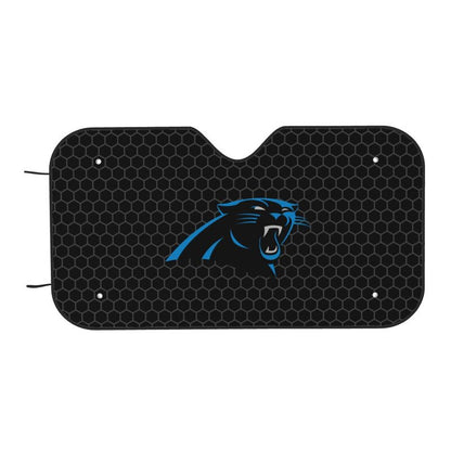 Carolina Panthers Printed is suitable front Car windshield sunshades Car windshield sunshades