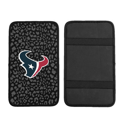 Houston Texans 2 print Car handrail box cushion Personalized car armrest cover