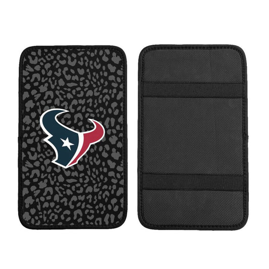 Houston Texans 2 print Car handrail box cushion Personalized car armrest cover