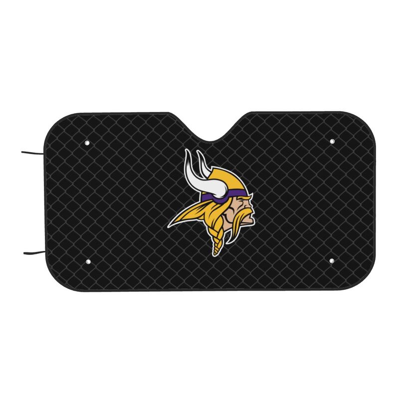 Minnesota Vikings Print Car windshield sunshades is suitable front Car windshield sunshades