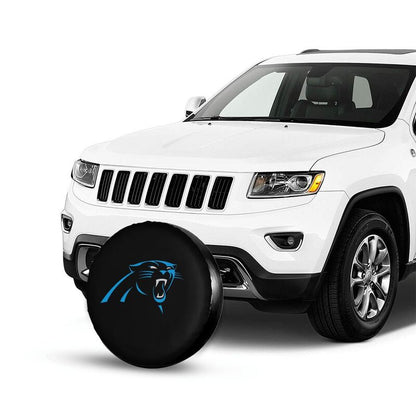 Carolina Panthers car dustproof sunscreen tyre protective cover Tyre protective cover