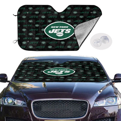 New York Jets Printed is suitable for front Car windshield sunshades Car windshield sunshades