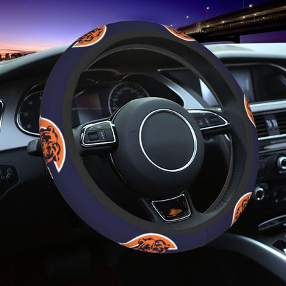 Chicago Bears Printed breathable elastic steering wheel cover anti slip cover