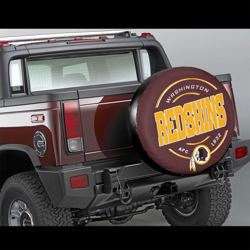 Washington Redskins Printing car tire protection cover car spare tire dust protection cover