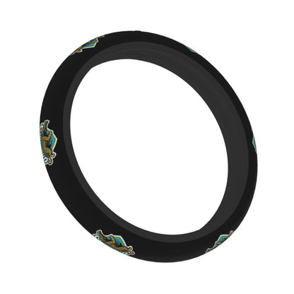 Jacksonville Jaguars 2 Printed breathable elastic steering wheel cover