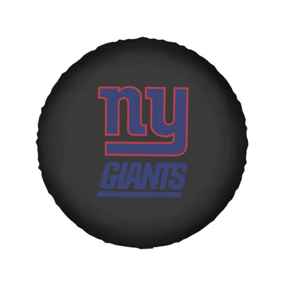 New York Giants 2 Car tire protective cover waterproof and dustproof tire cover