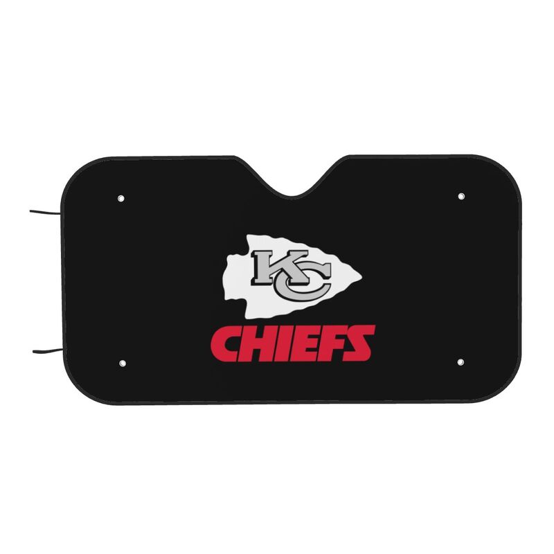 Kansas City Chiefs 2 Printing suitable for front Car windshield sunshades Car windshield sunshades