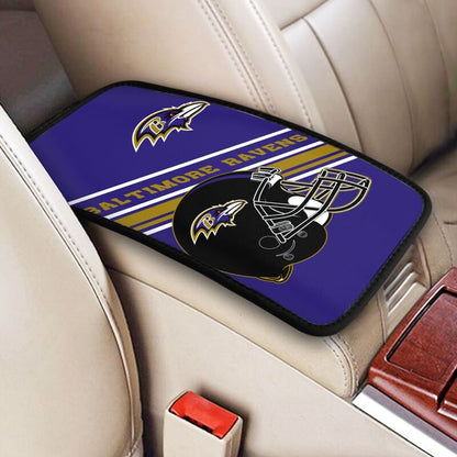 Baltimore Ravens Print armrest protective cover car armrest box cushion