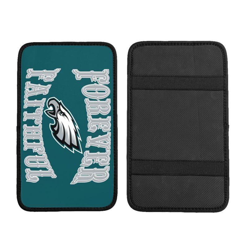 Philadelphia Eagles Print car armrest box cover armrest protective cover