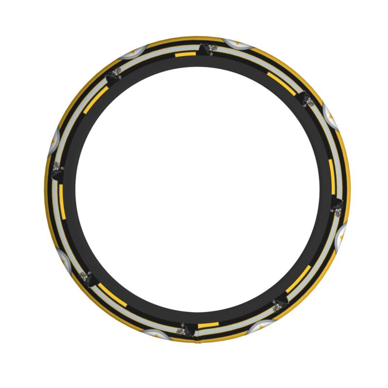 Pittsburgh Steelers Printed breathable elastic steering wheel anti slip cover