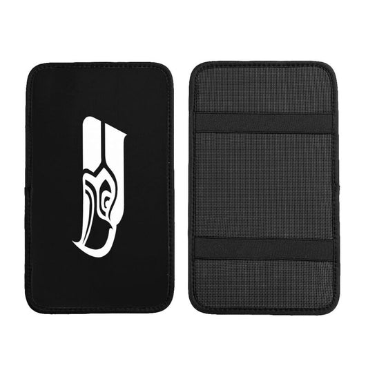 Car armrest box pad Seattle Seahawks Printed center armrest box pad protective pad