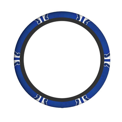 Indianapolis Colts Printed breathable elastic steering wheel protective cover