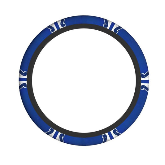 Indianapolis Colts Printed breathable elastic steering wheel protective cover