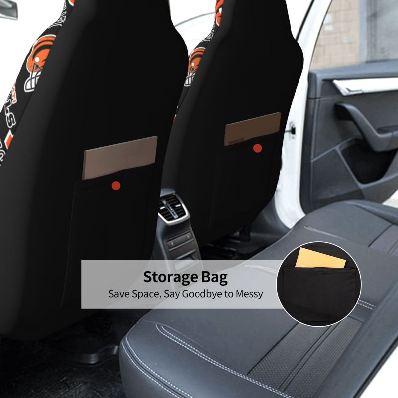 Cincinnati Bengals Printed seat dust protection cover car seat protective cover