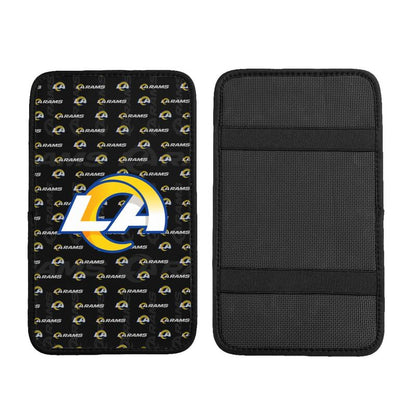 Los Angeles Rams printed Car handrail cushion Personalized car armrest cover