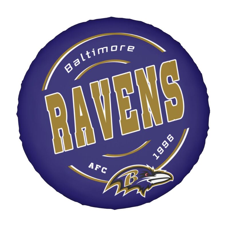 Baltimore Ravens Printing car tire protection cover car spare tire dust protection cover