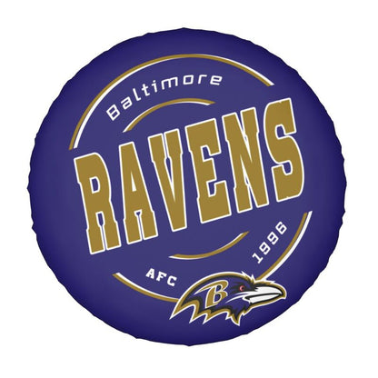 Baltimore Ravens Printing car tire protection cover car spare tire dust protection cover