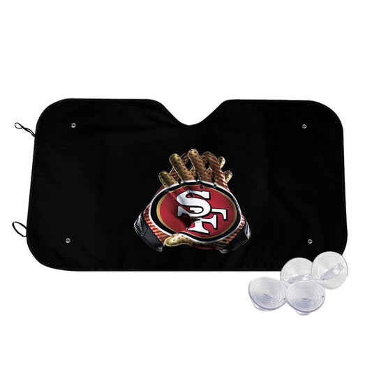 San Francisco 49ers Printed multi size front windshield sunshade car windshield sunshade