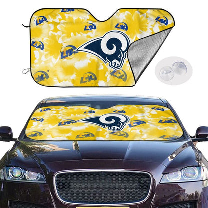 Los Angeles Rams Printed multi size car front windshield sunshade car windshield sunshade