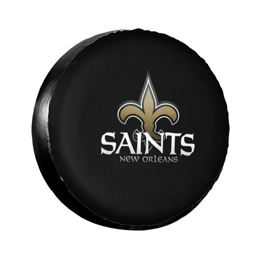 New Orleans Saints 4 Print tire protection covers car sunscreen tire protection covers