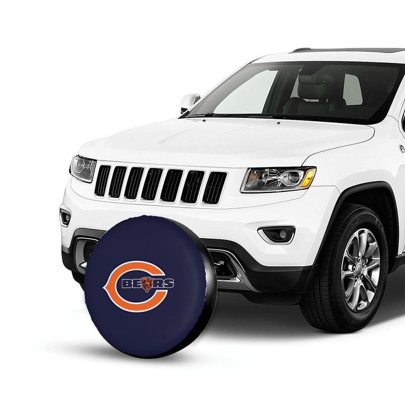 Chicago Bears Print tire protection covers car sunscreen tire protection covers