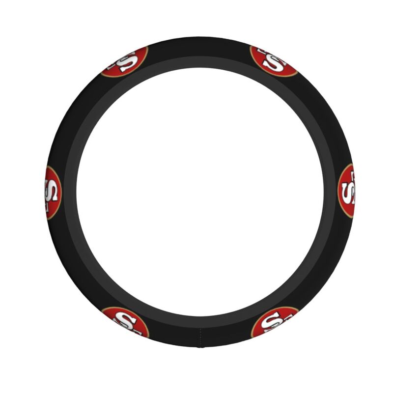 San Francisco 49ers 3 Printed breathable elastic steering wheel protective cover