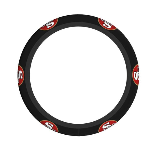 San Francisco 49ers 3 Printed breathable elastic steering wheel protective cover