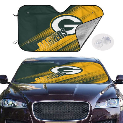 Green Bay Packers Print car windshield sunshade panel car windshield sunshade cover multiple sizes