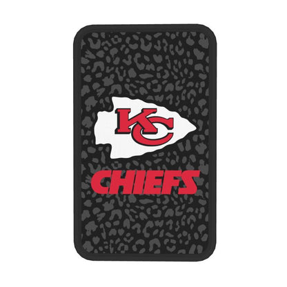 Kansas City Chiefs print Car handrail box cushion Personalized car armrest cover