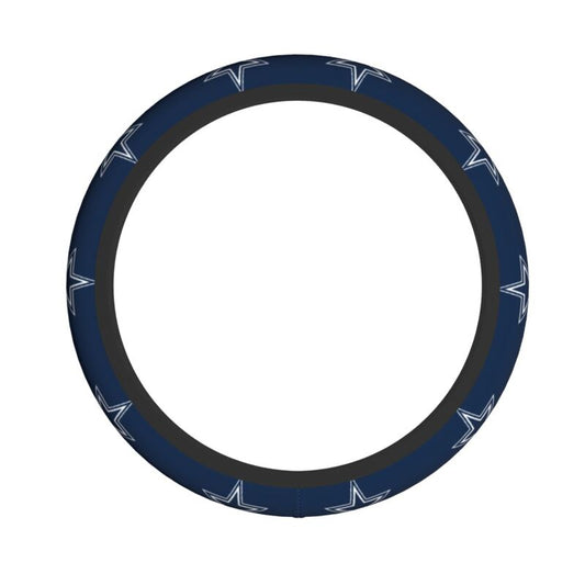 Dallas Cowboys 3 Printed elastic steering wheel cover breathable protective cover