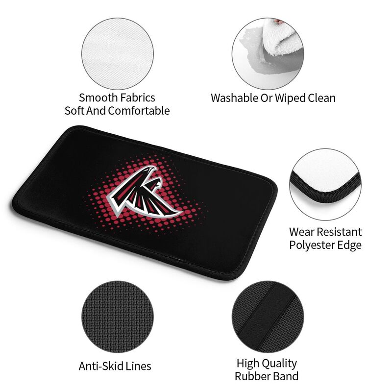 Atlanta Falcons Printed car armrest box cushion armrest protective cover